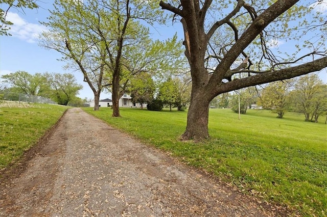 exterior space with driveway