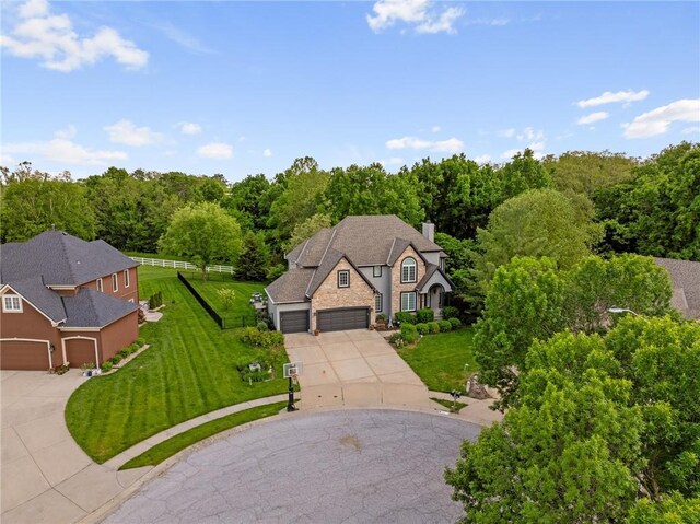 6715 NW 102nd Ter, Kansas City, MO 64154 - view from above of property