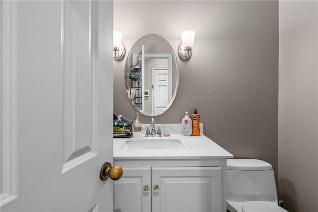 6715 NW 102nd Ter, Kansas City, MO 64154 - bathroom with toilet and vanity