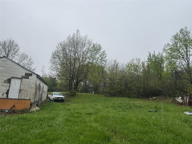 view of yard