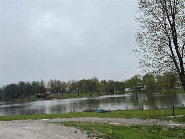 property view of water