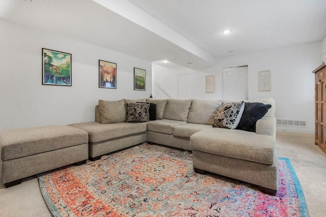 17525 W 111th Ct, Olathe, KS 66061 - living room with light colored carpet and recessed lighting