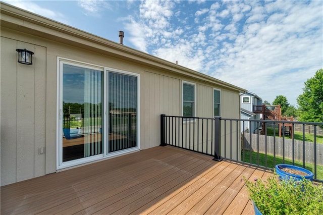 20534 W 199th Ter, Spring Hill, KS 66083 - view of wooden terrace