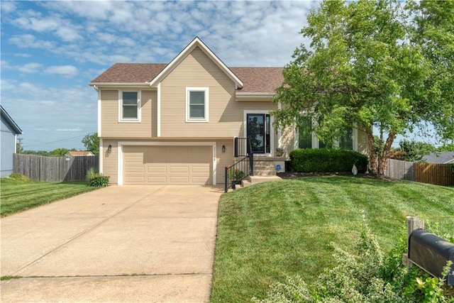 20534 W 199th Ter, Spring Hill, KS 66083 - view of front of home with a garage and concrete driveway