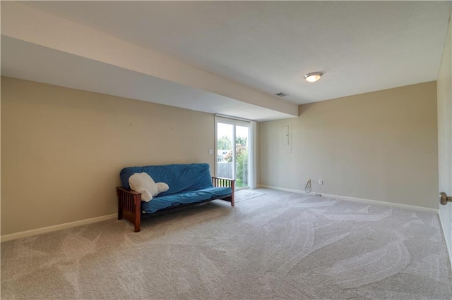 20534 W 199th Ter, Spring Hill, KS 66083 - sitting room with carpet floors and baseboards
