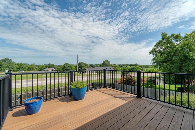 20534 W 199th Ter, Spring Hill, KS 66083 - view of wooden deck