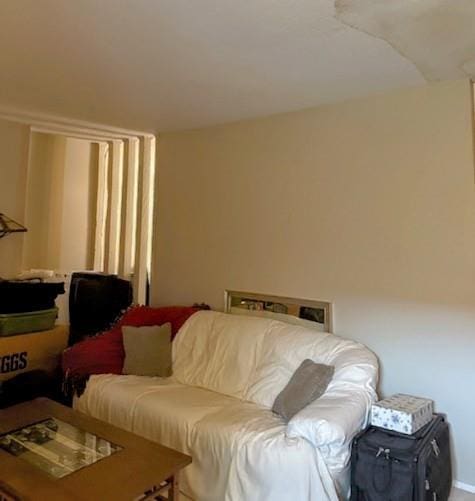 view of living area