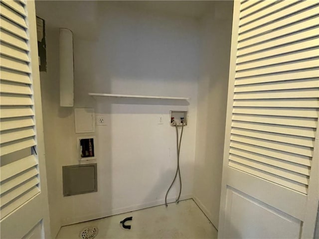 laundry room with laundry area and washer hookup