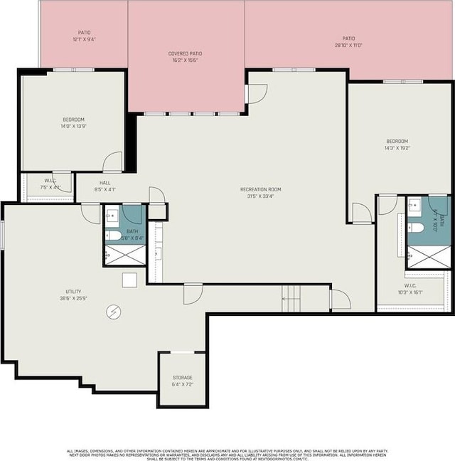 10075 NW Hillsboro Rd, Platte City, MO 64079 - view of room layout