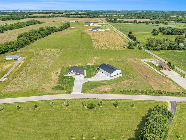 10075 NW Hillsboro Rd, Platte City, MO 64079 - overview of rural landscape