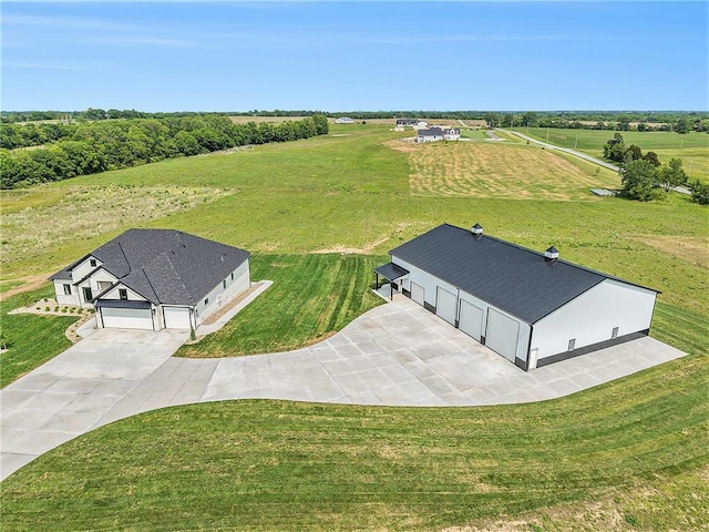 10075 NW Hillsboro Rd, Platte City, MO 64079 - aerial view of sparsely populated area