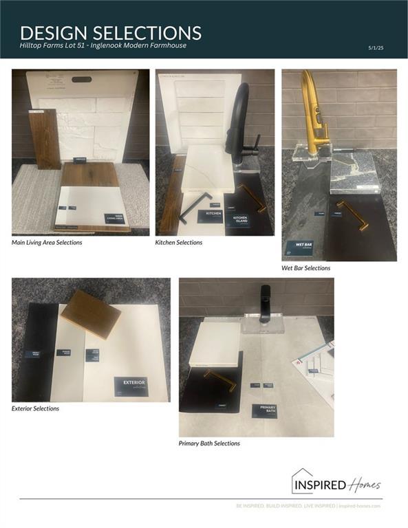 17163 S Laurelwood St, Olathe, KS 66062 - view of a document with a collage of images