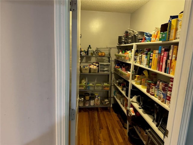 view of storage area