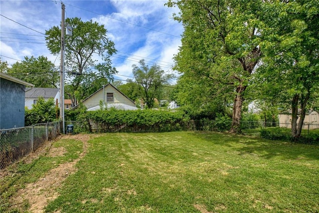 812 S Saville St, Independence, MO 64050 - view of yard