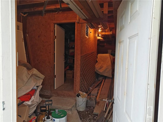 interior space with visible vents