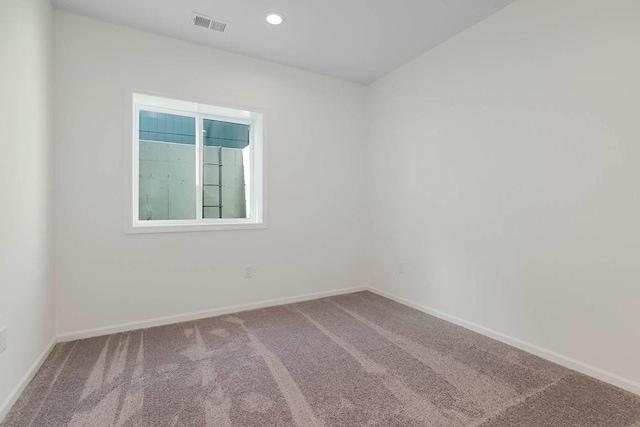 12541 S Hedge Ct, Olathe, KS 66061 - carpeted spare room with baseboards and recessed lighting