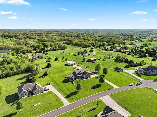 drone / aerial view