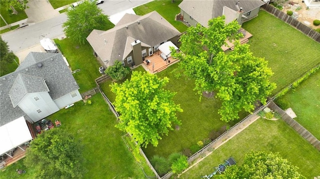 1125 SW Hillcrest Dr, Blue Springs, MO 64015 - aerial view of residential area