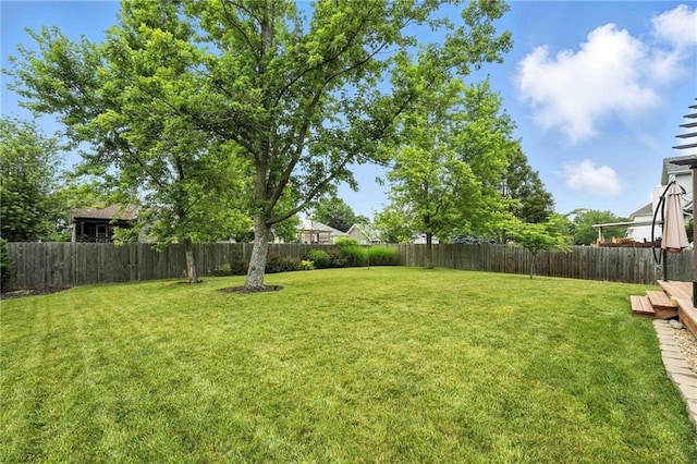 1125 SW Hillcrest Dr, Blue Springs, MO 64015 - view of fenced backyard