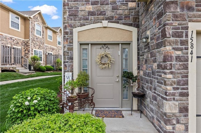 15841 Shawnee Dr, Overland Park, KS 66223 - view of doorway to property