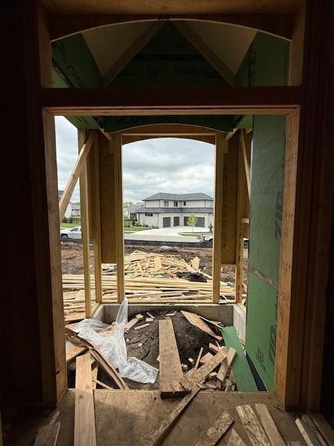 view of doorway to outside