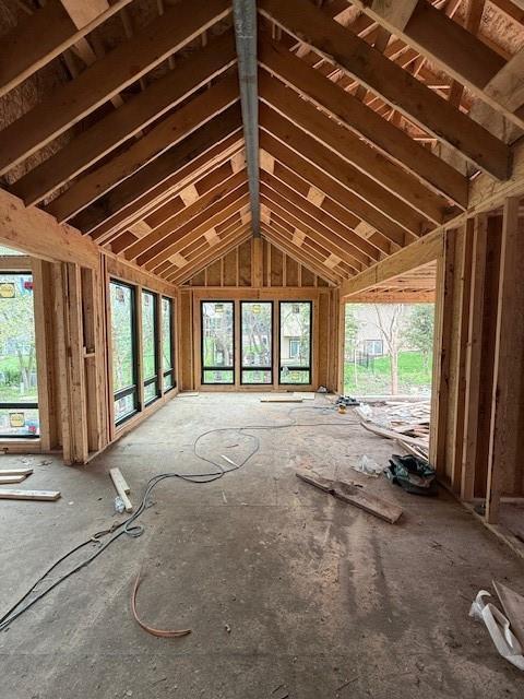 misc room featuring a wealth of natural light
