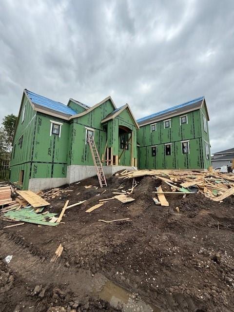 view of property under construction