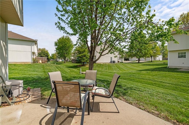 view of patio / terrace featuring outdoor dining area