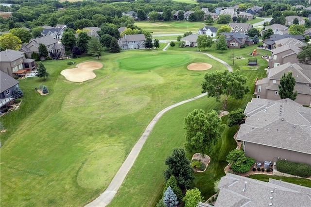 24108 W 67th Ter, Shawnee, KS 66226 - aerial perspective of suburban area with a golf club