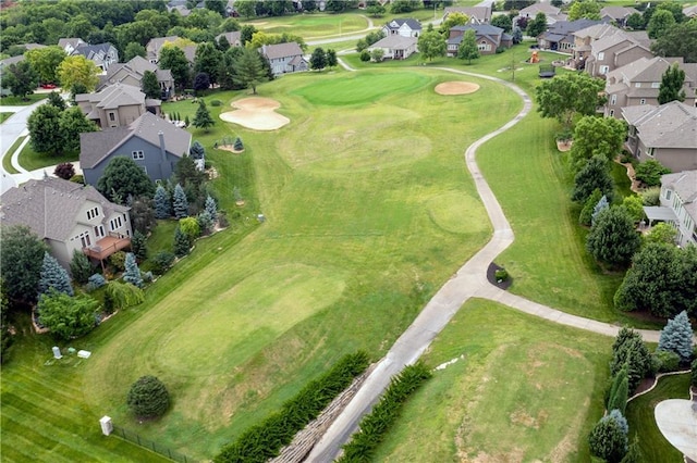 24108 W 67th Ter, Shawnee, KS 66226 - aerial view of property and surrounding area featuring nearby suburban area and a golf club