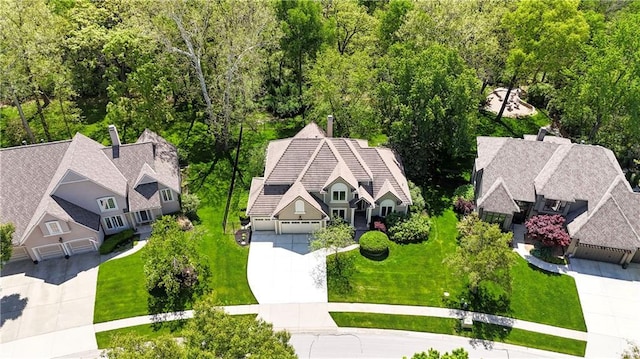 aerial view of property and surrounding area