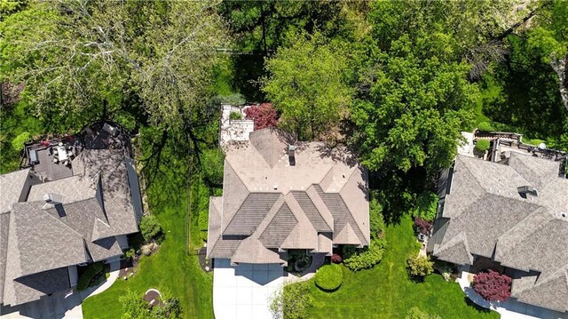 drone / aerial view