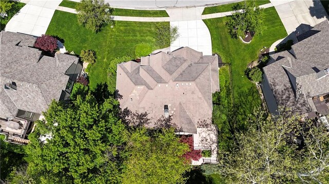 drone / aerial view