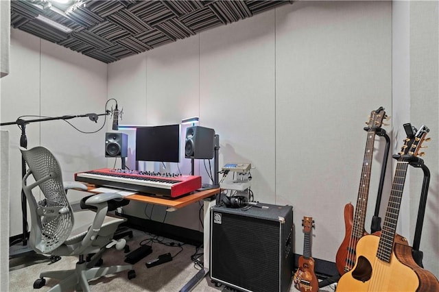 view of office space