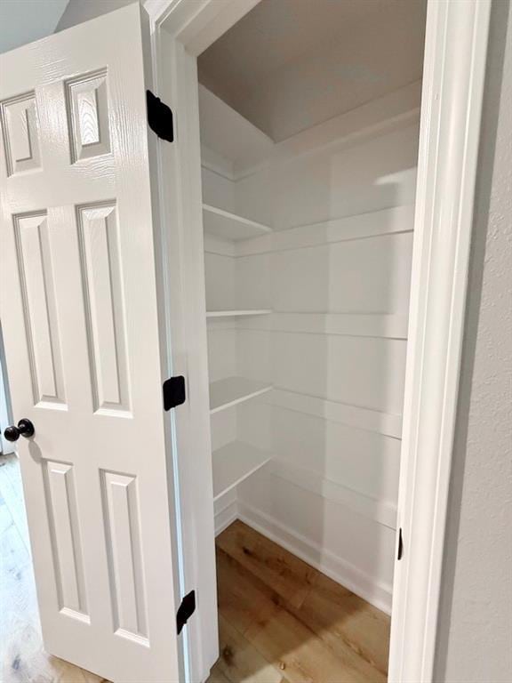 view of pantry