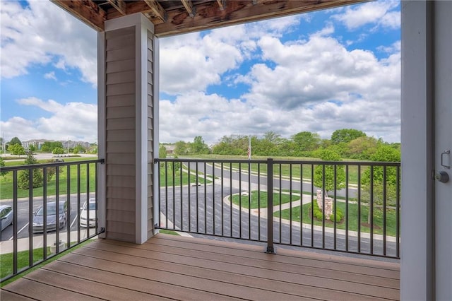 view of deck