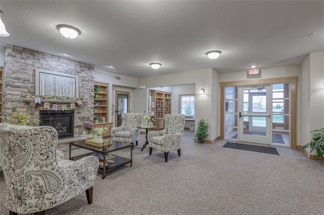 building lobby featuring visible vents
