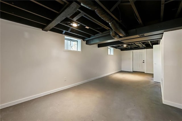 3907 Scherer Rd, Lees Summit, MO 64082 - below grade area with baseboards