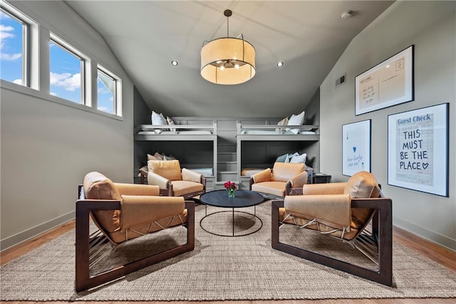 interior space featuring visible vents