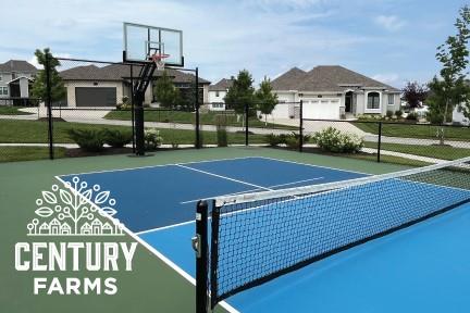view of basketball court featuring community basketball court and fence
