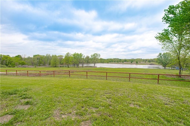 1204 E 223rd St, Cleveland, MO 64734 - view of yard featuring fence and a rural view