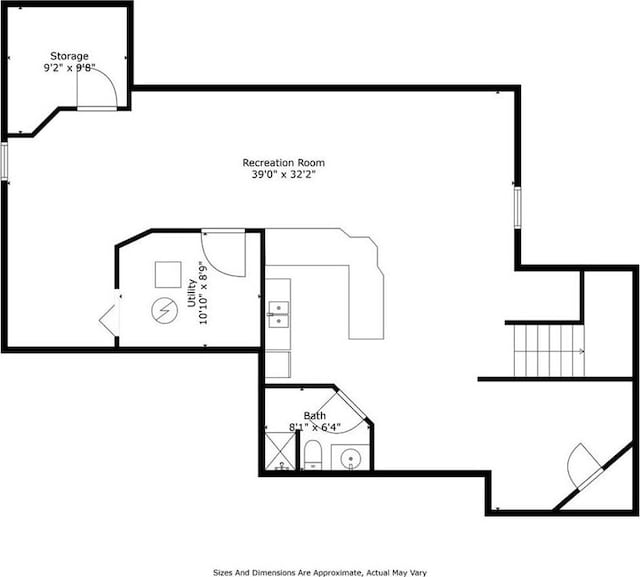 14305 S Gammon Rd, Greenwood, MO 64034 - view of floor plan / room layout