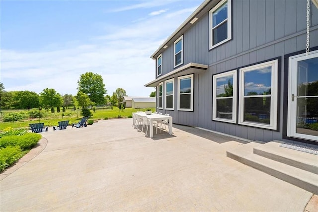 14305 S Gammon Rd, Greenwood, MO 64034 - view of patio / terrace with outdoor dining area
