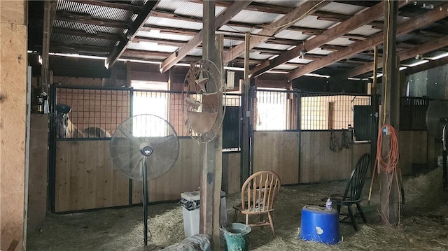 view of stable