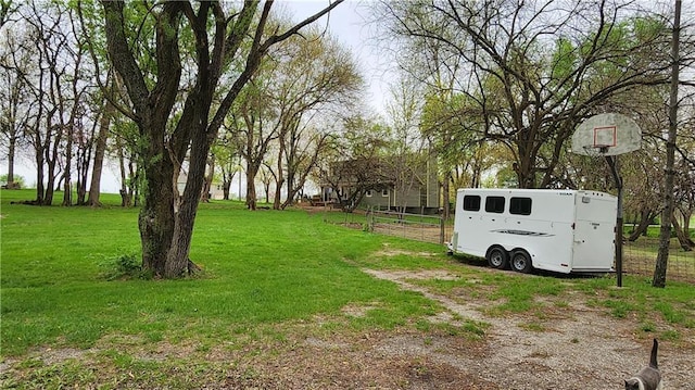 view of yard