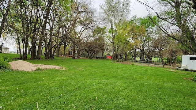 view of yard