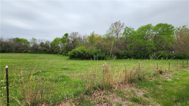 view of nature with a rural view and a wooded view