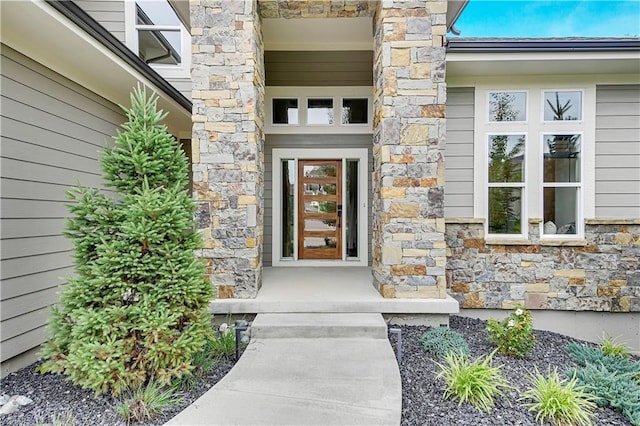 11212 W 170th Pl, Overland Park, KS 66221 - entrance to property featuring stone siding