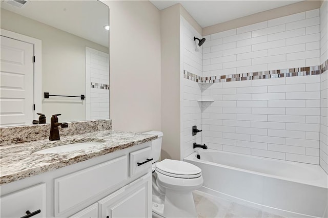 11212 W 170th Pl, Overland Park, KS 66221 - full bath featuring vanity, toilet, and washtub / shower combination