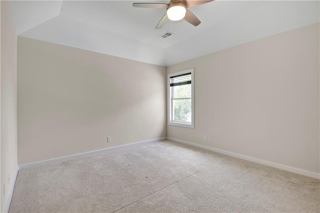 11212 W 170th Pl, Overland Park, KS 66221 - spare room featuring carpet floors, baseboards, and ceiling fan